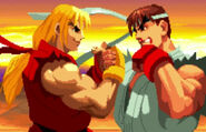 Street Fighter Alpha: Ken's Ending.