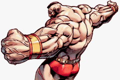 The art of Zangief from @Capcom_Unity's Street Fighter II Turbo! [The Video  Game Art Archive] [Supp…