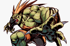 The art of Blanka, from @Capcom_Unity's Street Fighter II Turbo! [The Video  Game Art Archi…