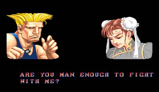 Guile performs a canonical rage quit but Ryu was none too happy