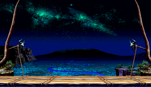 Elena's stage in Street Fighter III: 2nd Impact