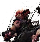 Akuma in SSFIV.