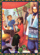 Street Fighter EX2 official promotional artwork.