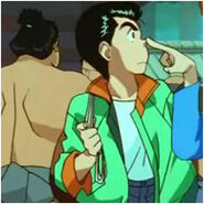 E. Honda's cameo in episode 9 of Yu Yu Hakusho.