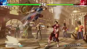 V-Skill de Chun-Li - Rankyaku