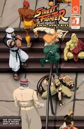 Street Fighter Unlimited #7 UDON Comics with Nash, Dhalsim, Oro, Q