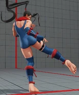 While this attack was removed in Street Fighter V it's animation is mostly used in said game.