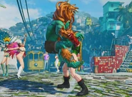 WildFang.jpg (659 KB) Blanka biting Cammy's neck using Wild Fang.