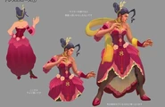 Rose's 3rd alternate costume in Super Street Fighter IV.