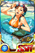 Chun-Li SSR card in Street Fighter: Battle Combination.