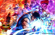 Artwork for Street Fighter V Pachislot.