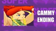 Super Street Fighter II Turbo - Cammy Ending