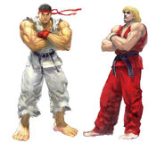 SFIV-Ryu and Ken Concept-1