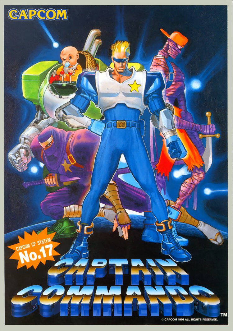 Captain Commando Zerado! EMULADOR de Fliperama #retroarch 