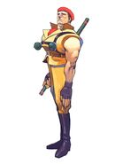 Rolento from Street Fighter Alpha 2