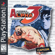 Okładka gry Street Fighter Alpha 3