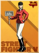 Julia (Shadaloo C.R.I. profile art)