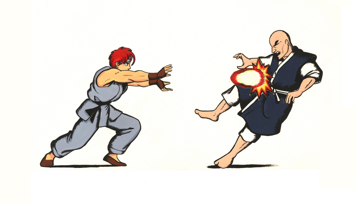 Ha - Dou - Ken — Street Fighter II V