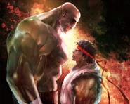 Street Fighter IV iPhone: Ryu vs Sagat by Bengus.