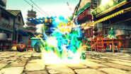 A shot of the move in Street Fighter IV.