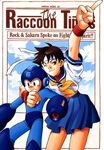 Sakura and Mega Man from CFC Style Fan-Book Vol.2 (1996 Autumn)