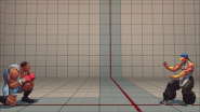 Balrog's Light, Medium, Heavy, and EX Dash Swing Blow in Street Fighter IV.