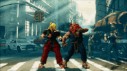 Ken's Light, Medium, Heavy, and EX Tatsumaki Senpukyaku in Street Fighter V.