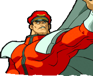 M. Bison in Marvel Super Heroes vs. Street Fighter