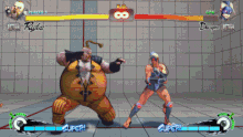  performing a standard link combo. The gap between the close LK and the HP is 1 frame.