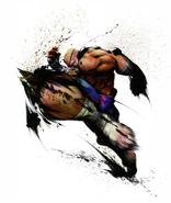 Sagat from Street Fighter IV.