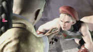 Jamie challenging Cammy.