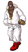 One of Balrog's alternate costumes for SFIV.