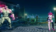 Abigail hitting the tire with Giant Flip