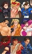 Character select screen artwork