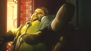 Rufus in a SFxTK trailer.
