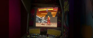Aparición cameo de Ryu y  en Wreck-It Ralph.