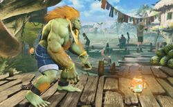 Street Fighter on X: Blanka-chan Bomb or Shuriken Bomb