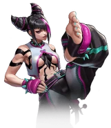 Juri in The King of Fighters All Star