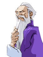 Gen's portrait in Street Fighter Alpha 3 Max.