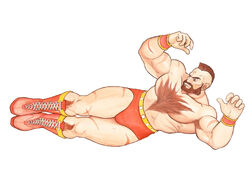 Zangief Street Fighter Design - Original Artwork - Street Fighter