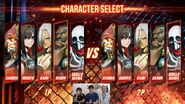 Character select screen Ver.2 (in game footage)