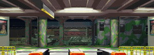 Camouflaged Subway, Rolento's stage from Street Fighter Alpha 3
