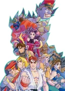 Street Fighter Alpha: Promotional artwork by Edayan.