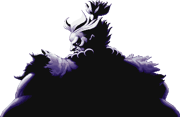 Akuma as he appears in the attract mode of Super Street Fighter II Turbo.