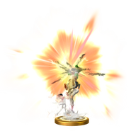 Trophy of Shin Shoryuken in the Wii U version of Super Smash Bros. for Nintendo 3DS and Wii U.