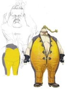 Rufus design sketches.