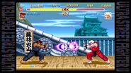 Evil Ryu vs. Violent Ken in Ultra Street Fighter II with classic graphics