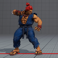 Street Fighter V Akuma Nostalgia Costume 1:12 Scale Action Figure