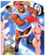 Balrog in Street Fighter II.