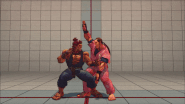 Akuma's Light, Medium, Heavy, and EX Tatsumaki Zankukyaku in Ultra Street Fighter IV.
